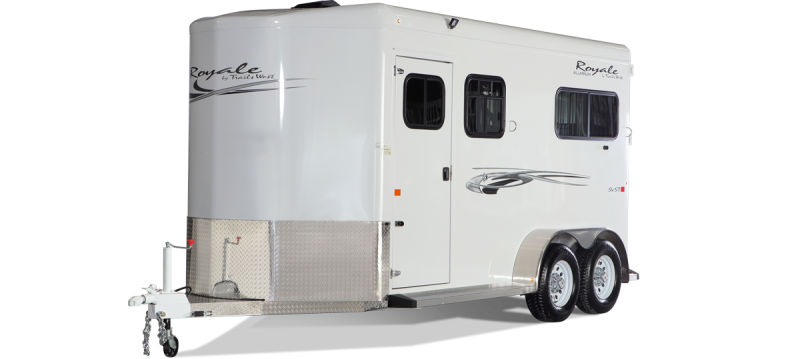 2017 Trails West Royale SxST 2 Horse Bumper Straight Load Horse Trailer 2017 Trails West Royale SxST 2 Horse Bumper Straight Load Horse Trailer