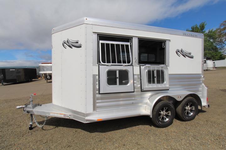 2021 Platinum Coach 2 Horse Bumper Pull-Easy Care Flooring-Air Flow Dividers 2021 Platinum Coach 2 Horse Bumper Pull-Easy Care Flooring-Air Flow Dividers