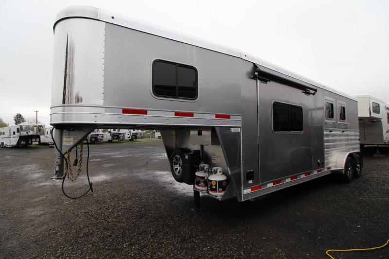 2022 Exiss Escape 7210 G-LQ w/ Slide Out & Easy Care Horse Flooring 2 Horse Trailer - As Low as $616 per month on approved credit 2022 Exiss Escape 7210 G-LQ w/ Slide Out & Easy Care Horse Flooring 2 Horse Trailer - As Low as $616 per month on approved credit