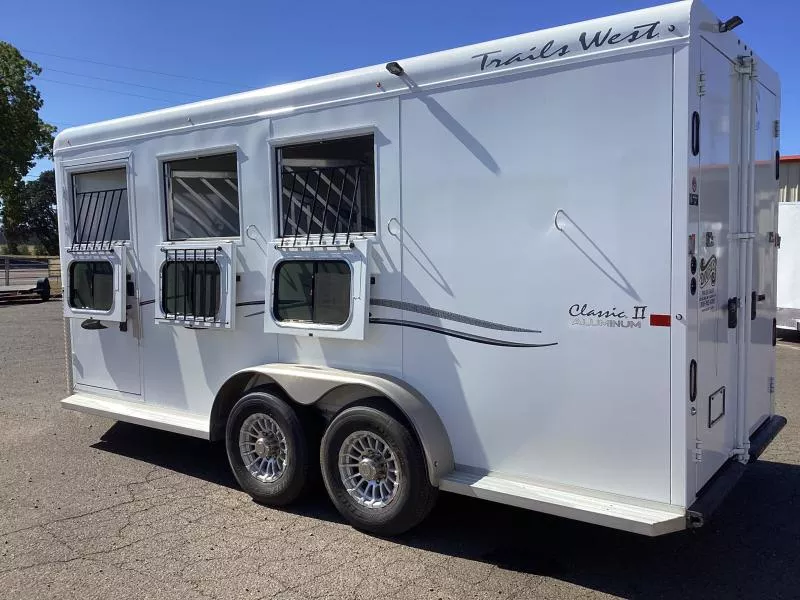 used Horse Trailers Trails West Manufacturing  for sale, in Albany, OR Thumbnail 2