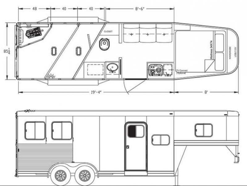 2021 Exiss Trailers 7208 2 Horse Trailer - 8'6" LQ - Electric Awning - Easy Care Flooring - Stud Divider 2021 Exiss Trailers 7208 2 Horse Trailer - 8'6" LQ - Electric Awning - Easy Care Flooring - Stud Divider
