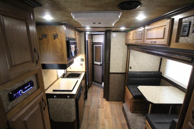 2018 Trails West Sierra 8x13 LQ w/ Slide out Dinette - Lined and insulated horse area - 3 Horse Trailer - Hoof Grip Flooring - Aluminum Skin Steel Frame 2018 Trails West Sierra 8x13 LQ w/ Slide out Dinette - Lined and insulated horse area - 3 Horse Trailer - Hoof Grip Flooring - Aluminum Skin Steel Frame