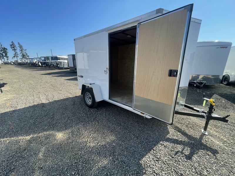 2023 Look Compass Jasper 6X12 Enclosed Cargo Trailer 2 Side Vents - LED Lights - Floor & Wall High Performance - 2023 Look Compass Jasper 6X12 Enclosed Cargo Trailer 2 Side Vents - LED Lights - Floor & Wall High Performance -