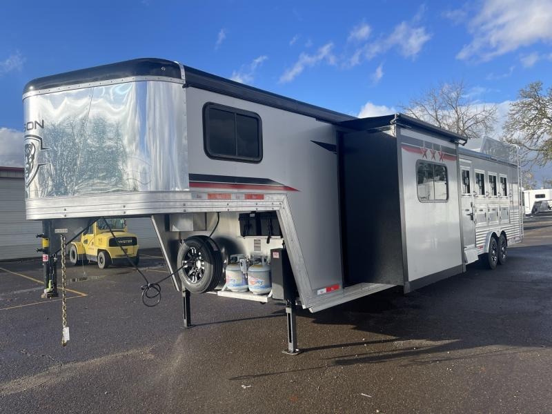2023 Bison Silverado 4H LQ - REDUCED $7670 - 8' Wide - 16' Shortwall - Dinette in Slide & Sofa - Escape Door 2023 Bison Silverado 4H LQ - REDUCED $7670 - 8' Wide - 16' Shortwall - Dinette in Slide & Sofa - Escape Door