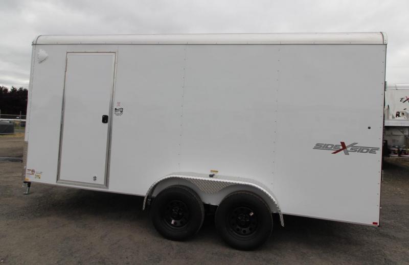 2023 Mirage Trailers Side by Side 7x16 Tandem Axle Enclosed Cargo