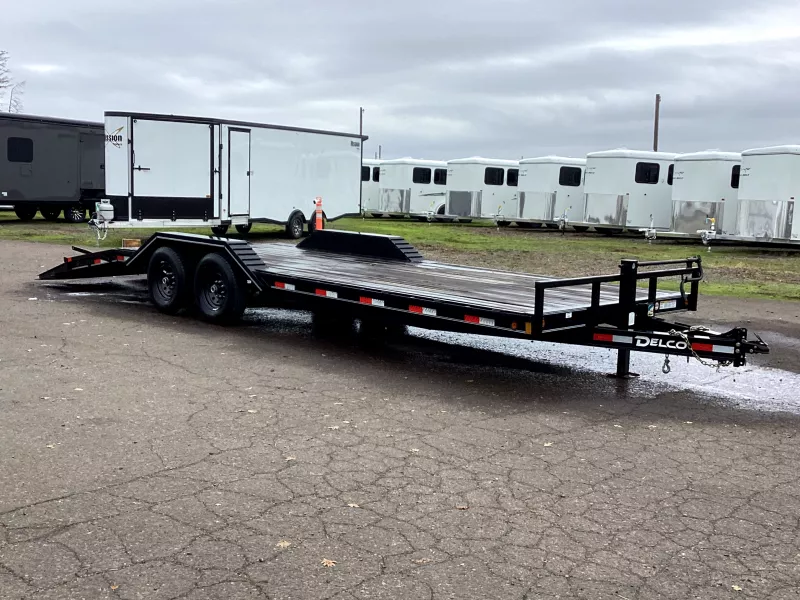 2023 Delco 24'x102"Car Hauler- Drive over fenders-Monster Ramps