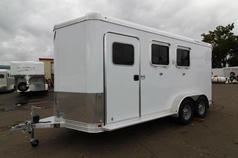 2020 Featherlite 9551 - 2 Horse All Aluminum Trailer - 7'6" Tall - Swing Out Saddle Rack - Drop Down Windows - Spare Tire - PRICE REDUCED $1300 2020 Featherlite 9551 - 2 Horse All Aluminum Trailer - 7'6" Tall - Swing Out Saddle Rack - Drop Down Windows - Spare Tire - PRICE REDUCED $1300