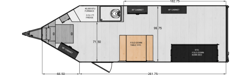 2021 Trails West FREERIDE BP 28' TOY HAULER TRAILER - POWER REAR RAMP 2021 Trails West FREERIDE BP 28' TOY HAULER TRAILER - POWER REAR RAMP