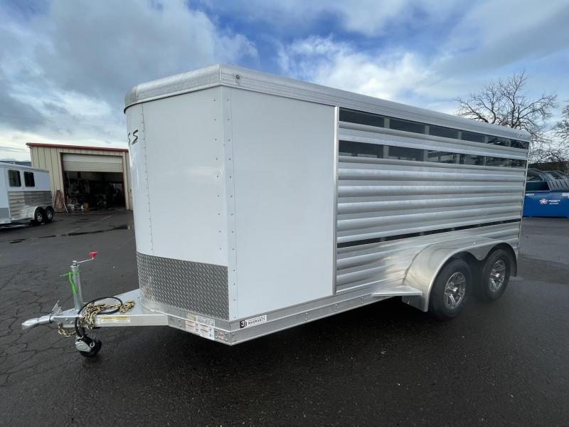 2022 Exiss 615A Mini Combo Livestock Bumper Pull - Removable Plexiglass - Pen System - Side Door - Rear Ramp - LED Lights - Spare Tire - Tack Room 2022 Exiss 615A Mini Combo Livestock Bumper Pull - Removable Plexiglass - Pen System - Side Door - Rear Ramp - LED Lights - Spare Tire - Tack Room