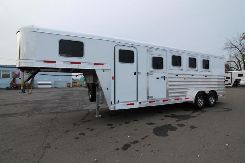 2020 Exiss 7400 Horse Trailer - Easy Care Flooring - Stud Divider - All Aluminum Construction 2020 Exiss 7400 Horse Trailer - Easy Care Flooring - Stud Divider - All Aluminum Construction