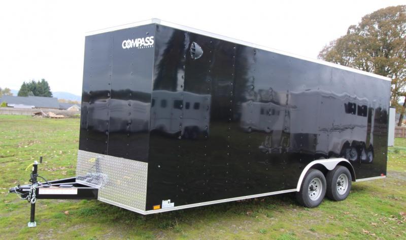2022 Compass Jasper Auto FT Enclosed Car/Cargo Trailer 2022 Compass Jasper Auto FT Enclosed Car/Cargo Trailer