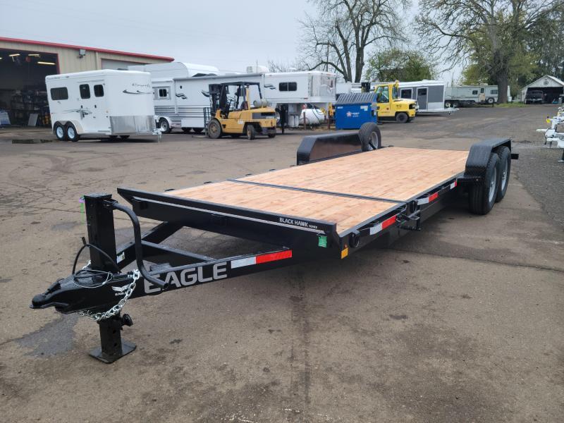 2022 Eagle 7x20 Tandem Axle 14K Split Tilt Bed - Axle 2 (7,000#) Posi-Lube Axle w/Brakes Both Axles - 10K Drop Leg Tongue Jack- Deck Height 22"- GVWR 14K - Weight #3500 2022 Eagle 7x20 Tandem Axle 14K Split Tilt Bed - Axle 2 (7,000#) Posi-Lube Axle w/Brakes Both Axles - 10K Drop Leg Tongue Jack- Deck Height 22"- GVWR 14K - Weight #3500