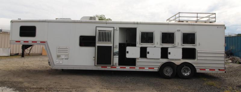 2014 Kiefer Built GENESIS 4 HORSE TRAILER - 10FT SHORT WALL LQ 2014 Kiefer Built GENESIS 4 HORSE TRAILER - 10FT SHORT WALL LQ