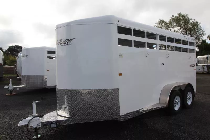 new Stock / Stock Combo Trailers Trails West Manufacturing  for sale, in Woodland, WA Thumbnail 2