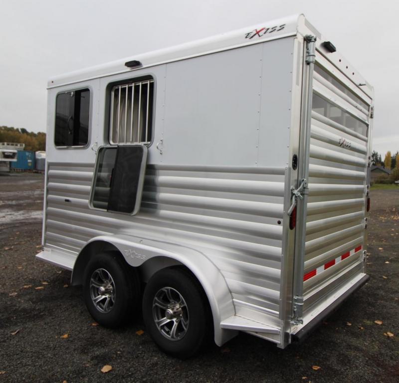 2022 EXISS EXPRESS - CXF 2 Horse Trailer - LOAD LIGHTS - PLEXI GLASS INSERTS 2022 EXISS EXPRESS - CXF 2 Horse Trailer - LOAD LIGHTS - PLEXI GLASS INSERTS