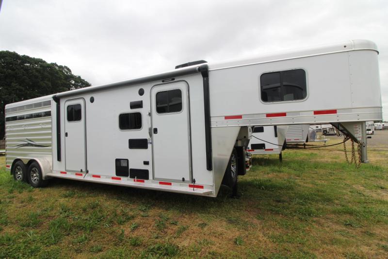 2022 Exiss Express 7311 CXF 11ft Living Quarters 3 Horse Aluminum Trailer with a SIDE TACK 2022 Exiss Express 7311 CXF 11ft Living Quarters 3 Horse Aluminum Trailer with a SIDE TACK
