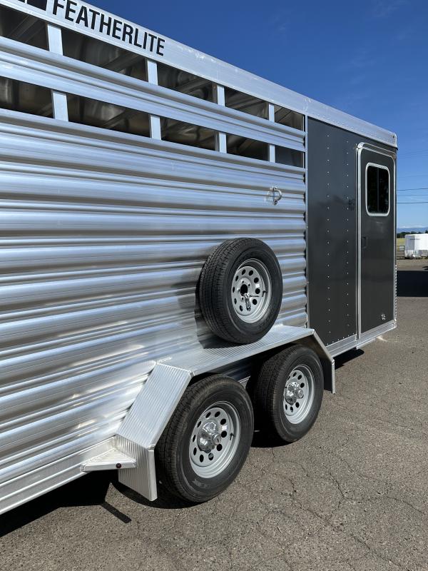 new Stock / Stock Combo Trailers Featherlite  for sale, in Albany, OR Thumbnail 6