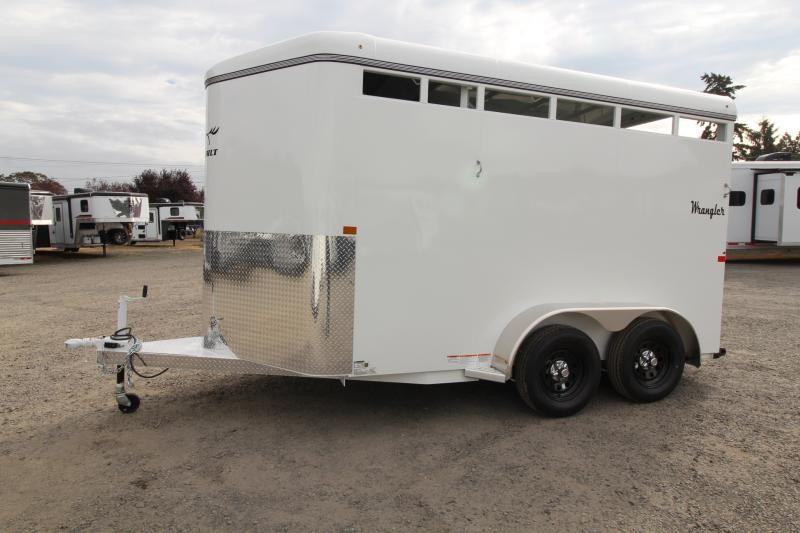 2023 Thuro-Bilt Wrangler 2 Horse Trailer - Adjustable Divider - Swinging Tack Wall for versatility 2023 Thuro-Bilt Wrangler 2 Horse Trailer - Adjustable Divider - Swinging Tack Wall for versatility