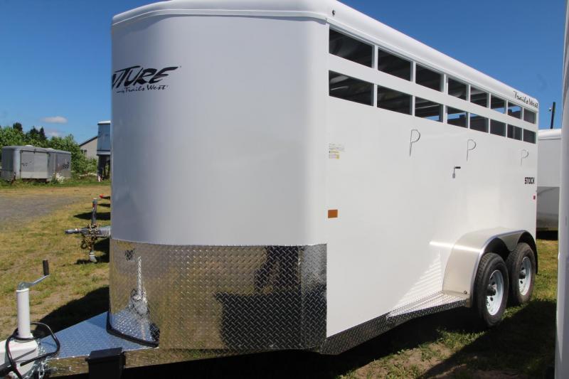 2023 Trails West Adventure || 17ft Stock Bumper Pull Horse Trailer 2023 Trails West Adventure || 17ft Stock Bumper Pull Horse Trailer