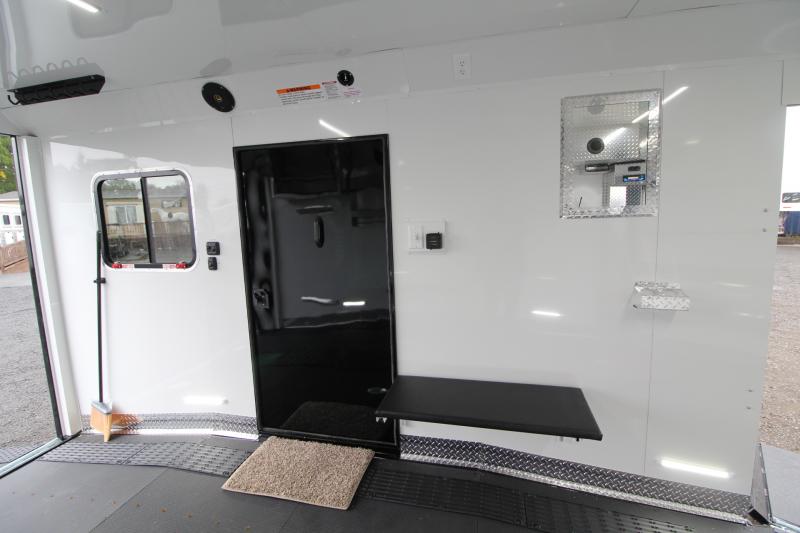 2023 Trails West RPM Burandt 20 foot Snowmobile Trailer Furnace