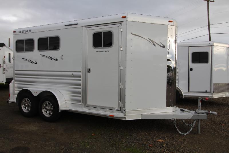 2021 Platinum Warmblood Slant Load 2 Horse Trailer-Easy Care Flooring 2021 Platinum Warmblood Slant Load 2 Horse Trailer-Easy Care Flooring