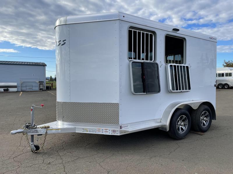 2022 Exiss Express SS 2 Horse Slant - Drop Down Windows & Bars - Double Rear Doors - Easy Care Floor - Aluminum Dividers - Stationary Saddle Rack 2022 Exiss Express SS 2 Horse Slant - Drop Down Windows & Bars - Double Rear Doors - Easy Care Floor - Aluminum Dividers - Stationary Saddle Rack