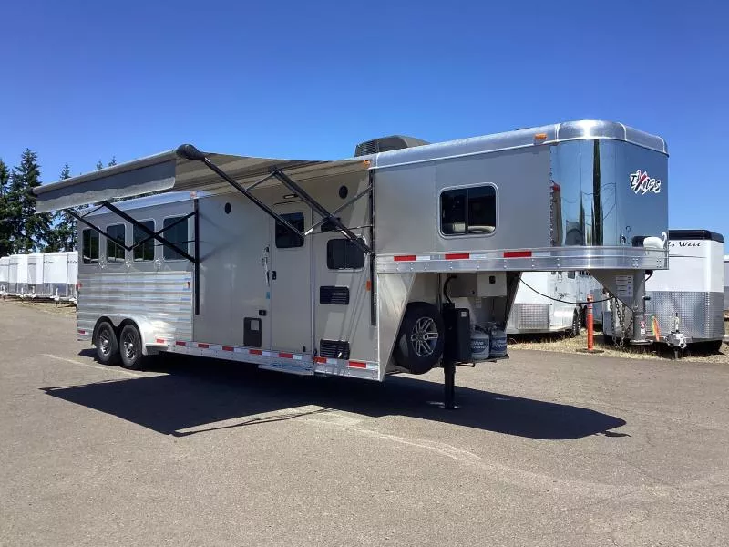 2019 Exiss Trailers Escape7408 7'6"T Horse Trailer