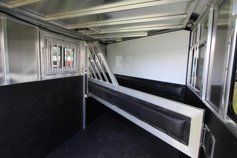 2022 Frontier Strider Aluminum 2 Horse Trailer Heavy Duty Kick Walls