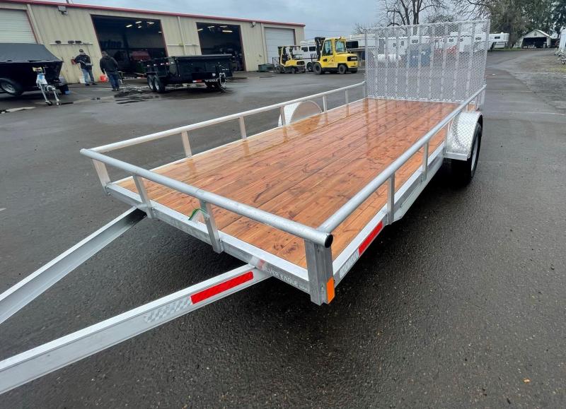 2022 Eagle 7x14 Single Axle Silver Eagle Sport Utility Trailer- GVWR 2990- Aluminum structure- 3500 axle- Fir decking 2022 Eagle 7x14 Single Axle Silver Eagle Sport Utility Trailer- GVWR 2990- Aluminum structure- 3500 axle- Fir decking