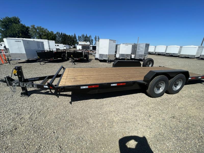2022 Eagle Tandem Axle Blackhawk 7X20 Tilt Bed Flatbed Trailer- Adjustable Coupler - Stake Pockets - 4 D-Rings - Diamond Plate Fenders - Spare Tire - New over center latch with release 2022 Eagle Tandem Axle Blackhawk 7X20 Tilt Bed Flatbed Trailer- Adjustable Coupler - Stake Pockets - 4 D-Rings - Diamond Plate Fenders - Spare Tire - New over center latch with release