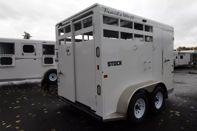 new Stock / Stock Combo Trailers Trails West Manufacturing  for sale, in Woodland, WA Thumbnail 4