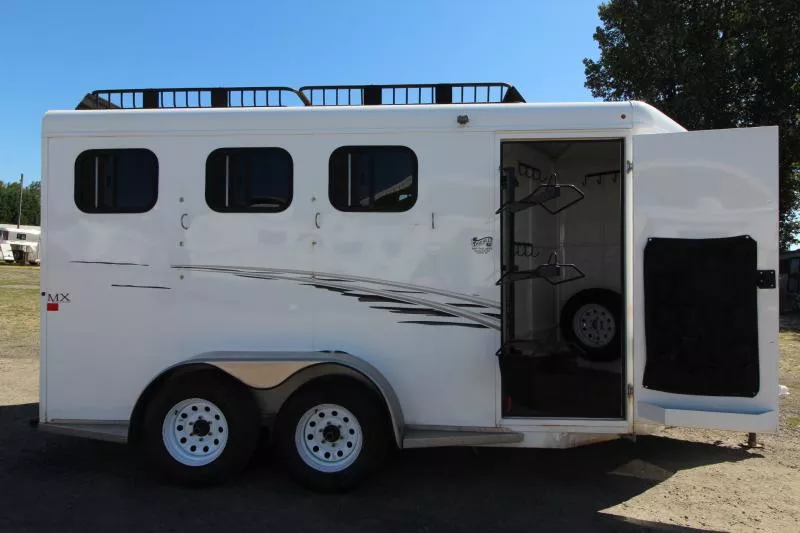 2016 Trails West Adventure MX II  3 Horse Trailer