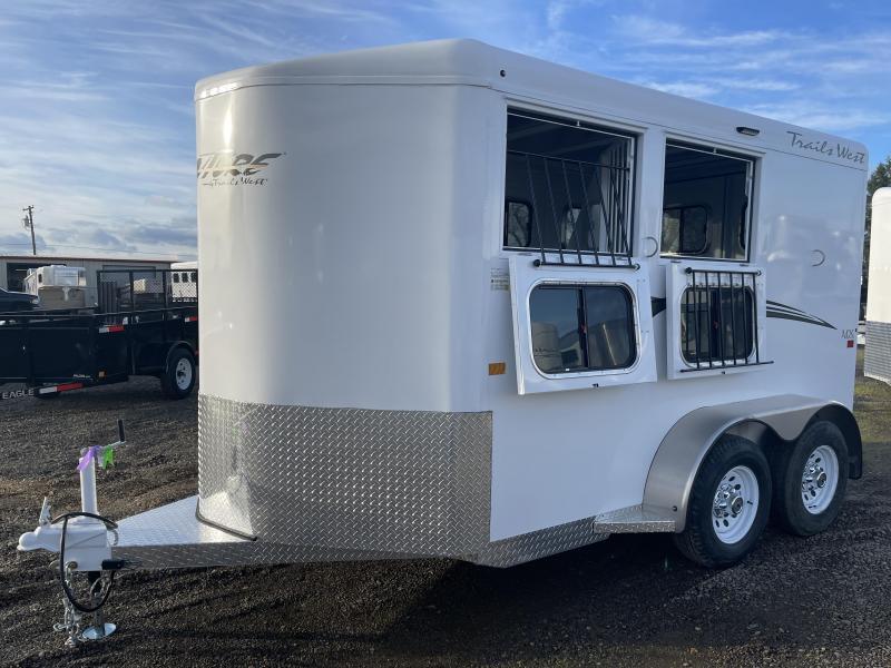 2022 Trails West Adventure MX 2 Horse Bumper Pull Water Tank