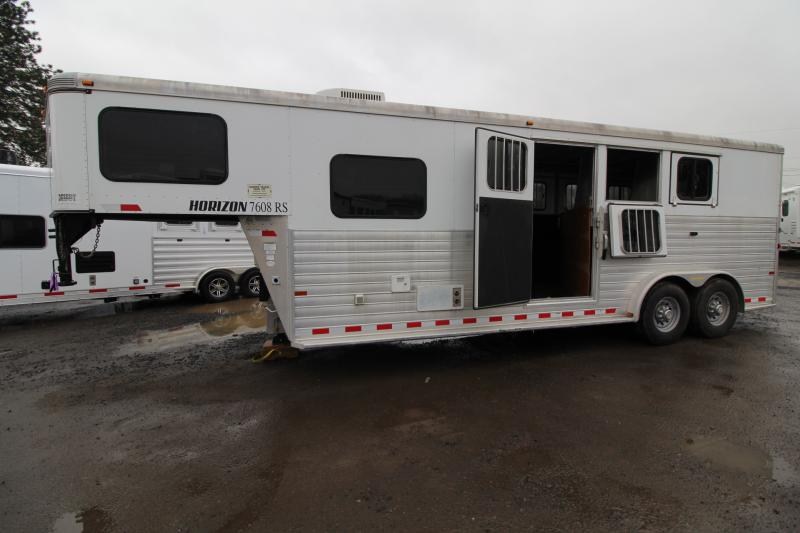 2013 Sundowner Horizon 7608RS LQ 3 Horse Trailer 2013 Sundowner Horizon 7608RS LQ 3 Horse Trailer
