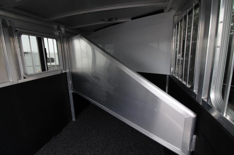 2023 Exiss Express XT 2 Horse Aluminum Trailer Easy Care Horse