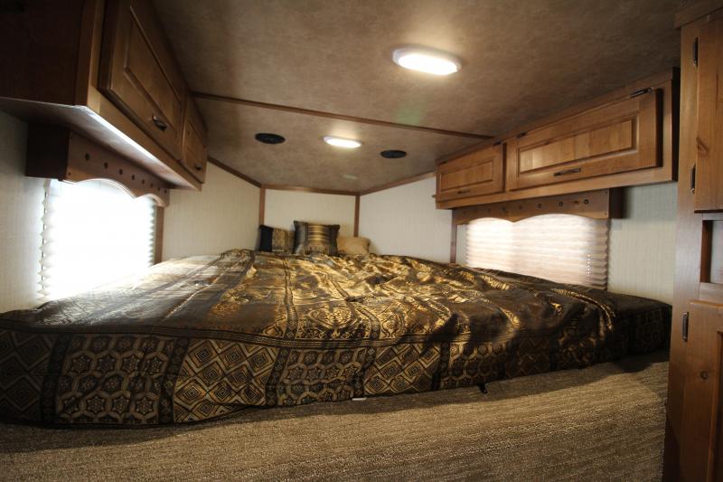 2020 Trails West Classic 2 Horse 7 X 7 Weekender Horse Trailer