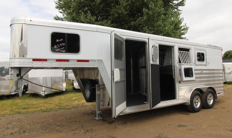 2020 Featherlite 7541 - Legend 3 Horse Trailer - All Aluminum - LARGE Dressing Room - Rear Tack PRICE REDUCED $1490 2020 Featherlite 7541 - Legend 3 Horse Trailer - All Aluminum - LARGE Dressing Room - Rear Tack PRICE REDUCED $1490
