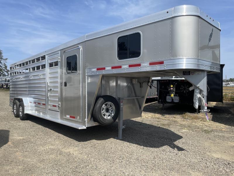 2022 Featherlite 24' Stock Combo - Easy Care Floor - 5' Tackroom Shortwall - Easy Care Floor - 7K Axles - LED Load Lights - Escape Door - Combination Rear Door 2022 Featherlite 24' Stock Combo - Easy Care Floor - 5' Tackroom Shortwall - Easy Care Floor - 7K Axles - LED Load Lights - Escape Door - Combination Rear Door