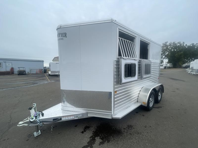 2023 Frontier Strider 2H BP - All Aluminum Construction - 7' Tall - 6'8'' Wide - Swing Out Saddle Rack 2023 Frontier Strider 2H BP - All Aluminum Construction - 7' Tall - 6'8'' Wide - Swing Out Saddle Rack