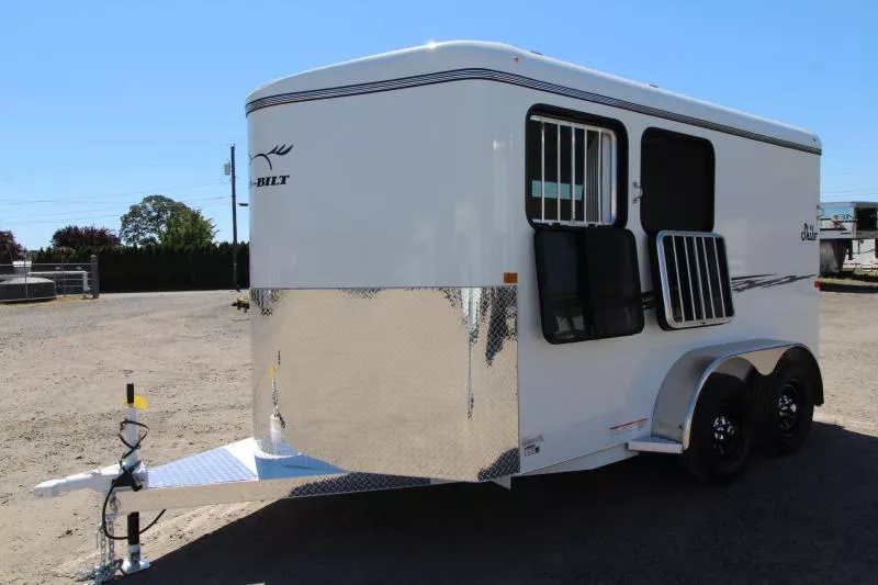 2026 Thuro-Bilt Shilo 2-7'0" Tall- Extra Divider Catch- 1' Added Length-Rear Flood Light w/Toggle Switch Horse Trailer