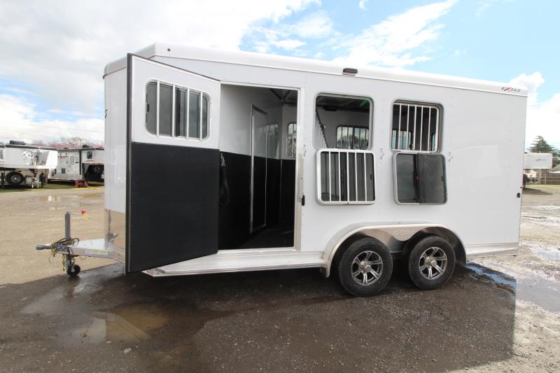 2023 Exiss 730 - Extra Tall 7'8" Tall 3 Horse Aluminum Trailer - Folding Rear Tack - Large Dressing Room 2023 Exiss 730 - Extra Tall 7'8" Tall 3 Horse Aluminum Trailer - Folding Rear Tack - Large Dressing Room