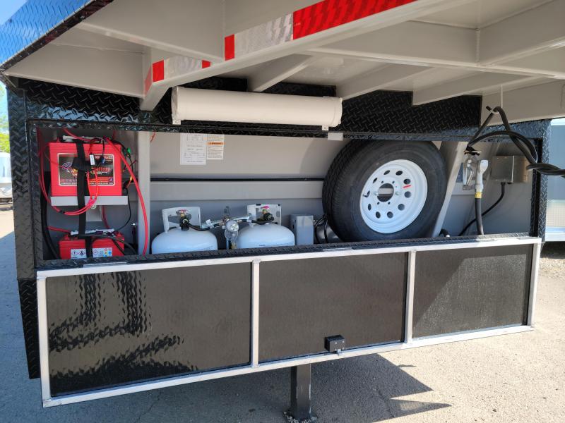 2023 Trails West 34' RPM FreeRide Gooseneck Upgrade Propane Tank