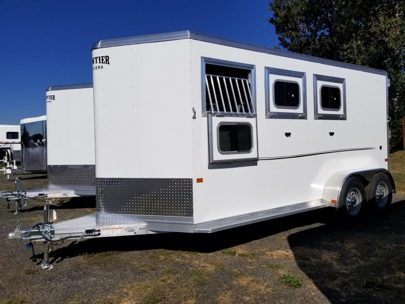 2022 Frontier Strider 3 Horse Aluminum Trailer 2022 Frontier Strider 3 Horse Aluminum Trailer