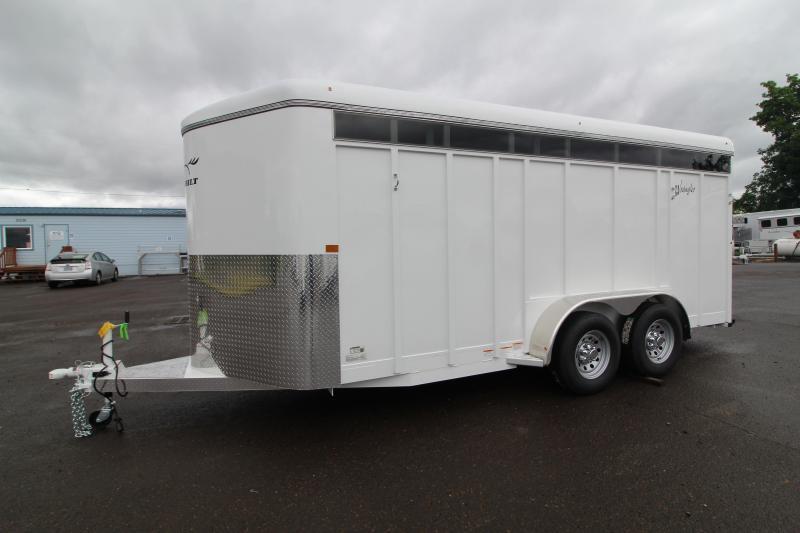 2021 ThuroBilt Wrangler Plus 3 Horse Trailer Single Wall