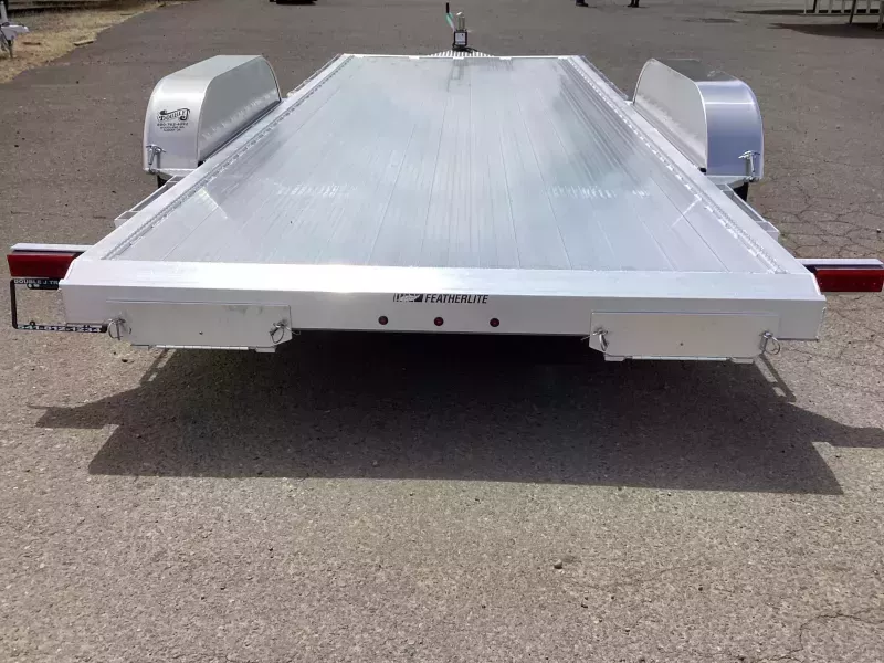2026 Featherlite 3182-22' Aluminum Flatbed Car Trailer