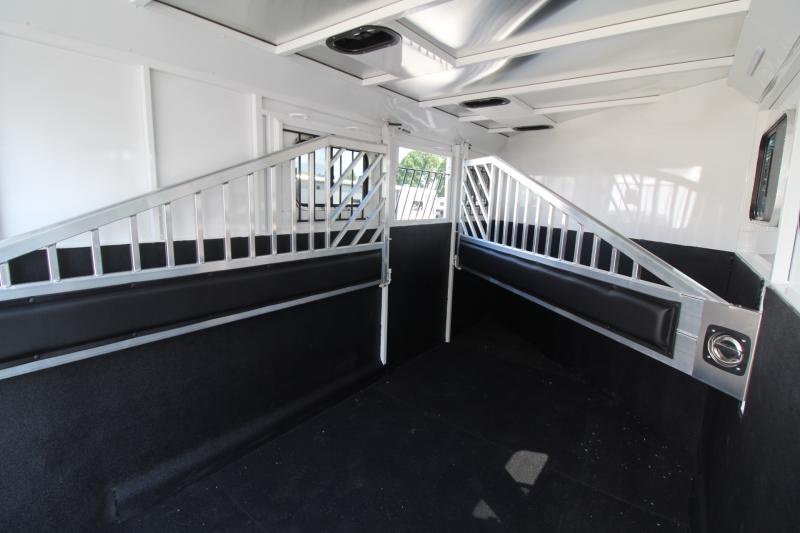 2024 Trails West Classic Gooseneck 3 Horse Trailer Living Quarter