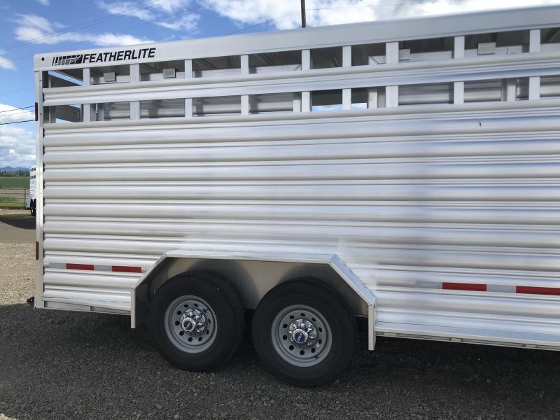 2021 Featherlite 8127 24' Stock Livestock Trailer Near Me