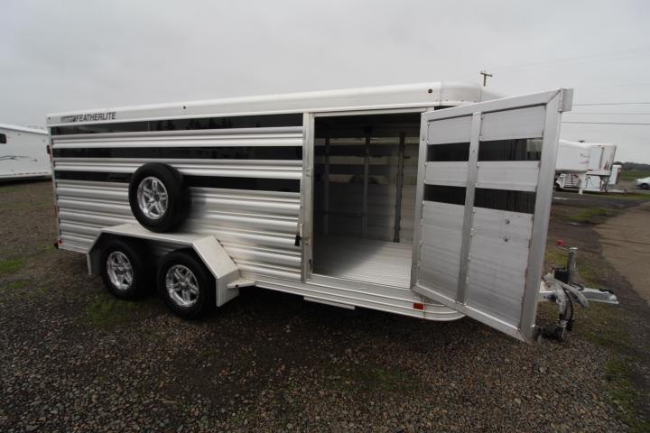new Stock / Stock Combo Trailers Featherlite  for sale, in Albany, OR Thumbnail 2