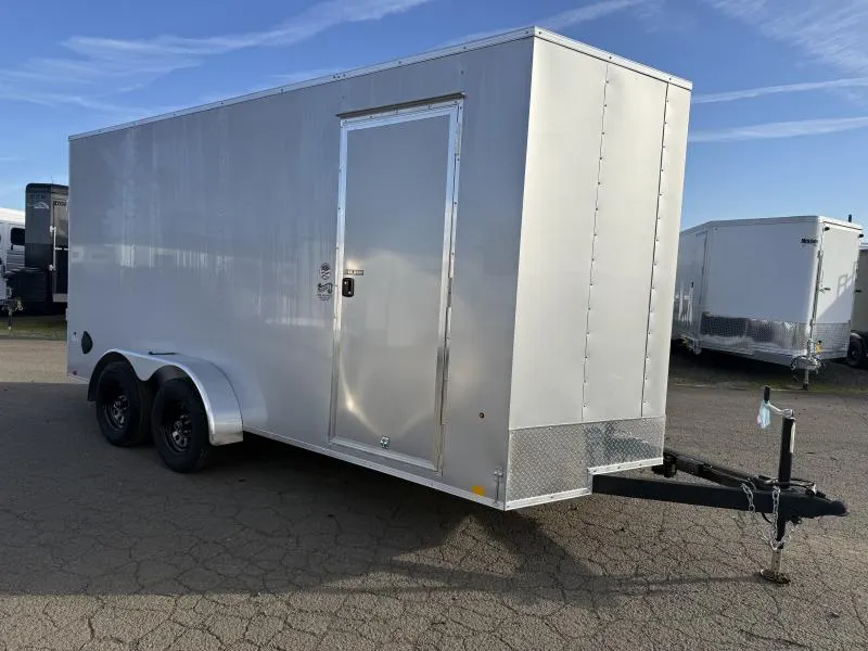 2026 Compass Indigo DLX 7x16 Enclosed Cargo Trailer Flat Top W/ V-Nose