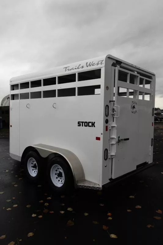 new Stock / Stock Combo Trailers Trails West Manufacturing  for sale, in Woodland, WA Thumbnail 2